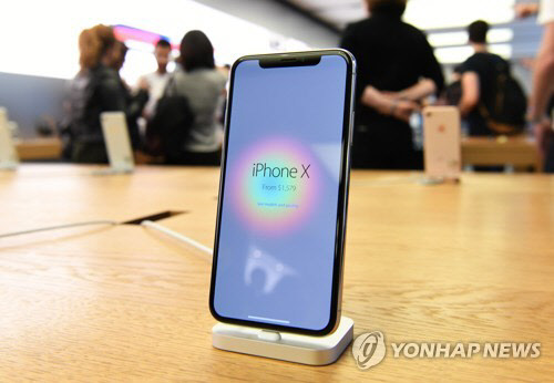 OLED 화면 애플 아이폰 X